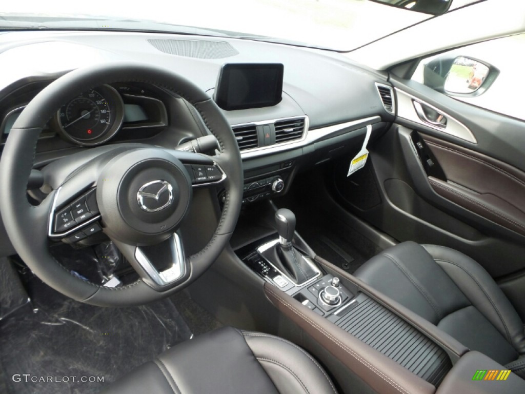 Black Interior 2018 Mazda MAZDA3 Touring 4 Door Photo #121785492