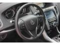 Ebony 2018 Acura TLX V6 Technology Sedan Steering Wheel