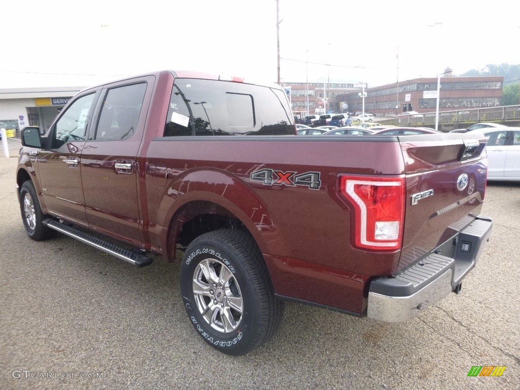 2017 F150 XLT SuperCrew 4x4 - Bronze Fire / Earth Gray photo #4