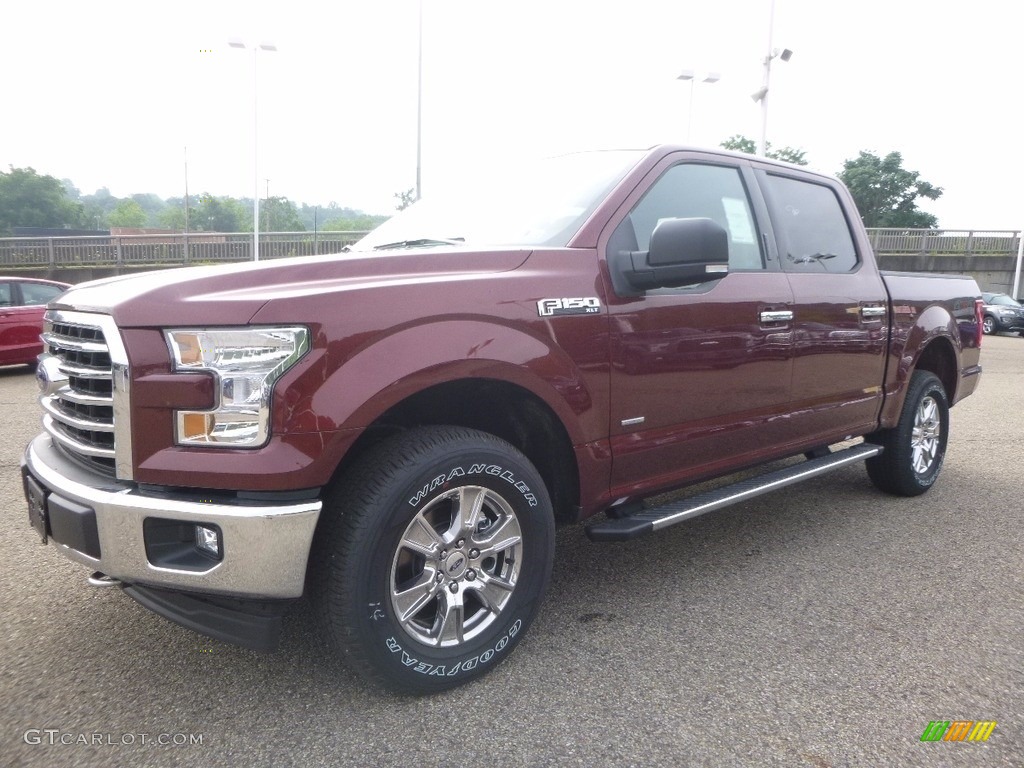 2017 F150 XLT SuperCrew 4x4 - Bronze Fire / Earth Gray photo #6