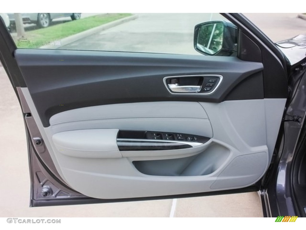 2018 Acura TLX Technology Sedan Graystone Door Panel Photo #121787741