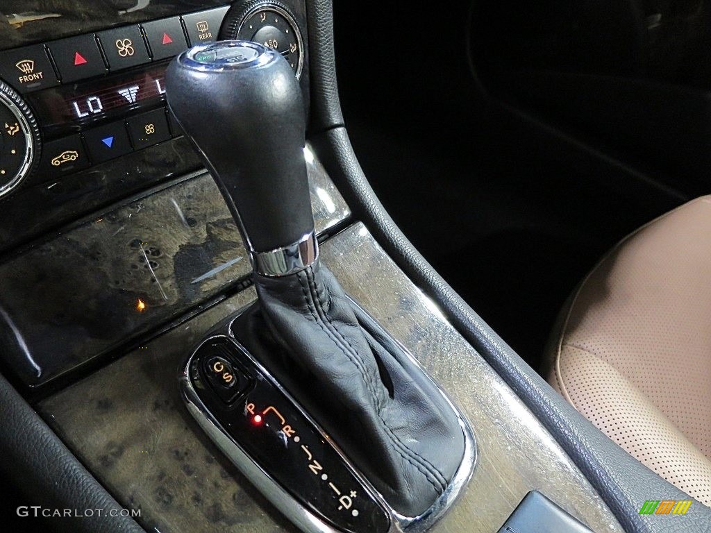 2009 CLK 550 Cabriolet - Pewter Metallic / Black/Cappuccino photo #28
