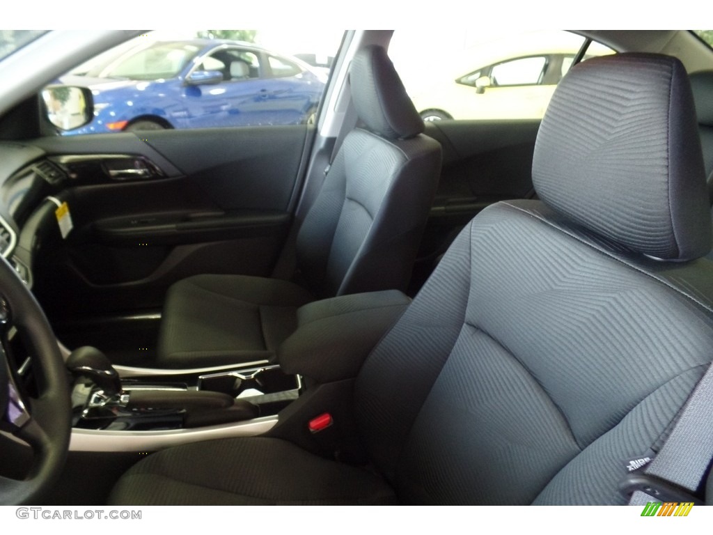 2017 Accord LX Sedan - Modern Steel Metallic / Black photo #7