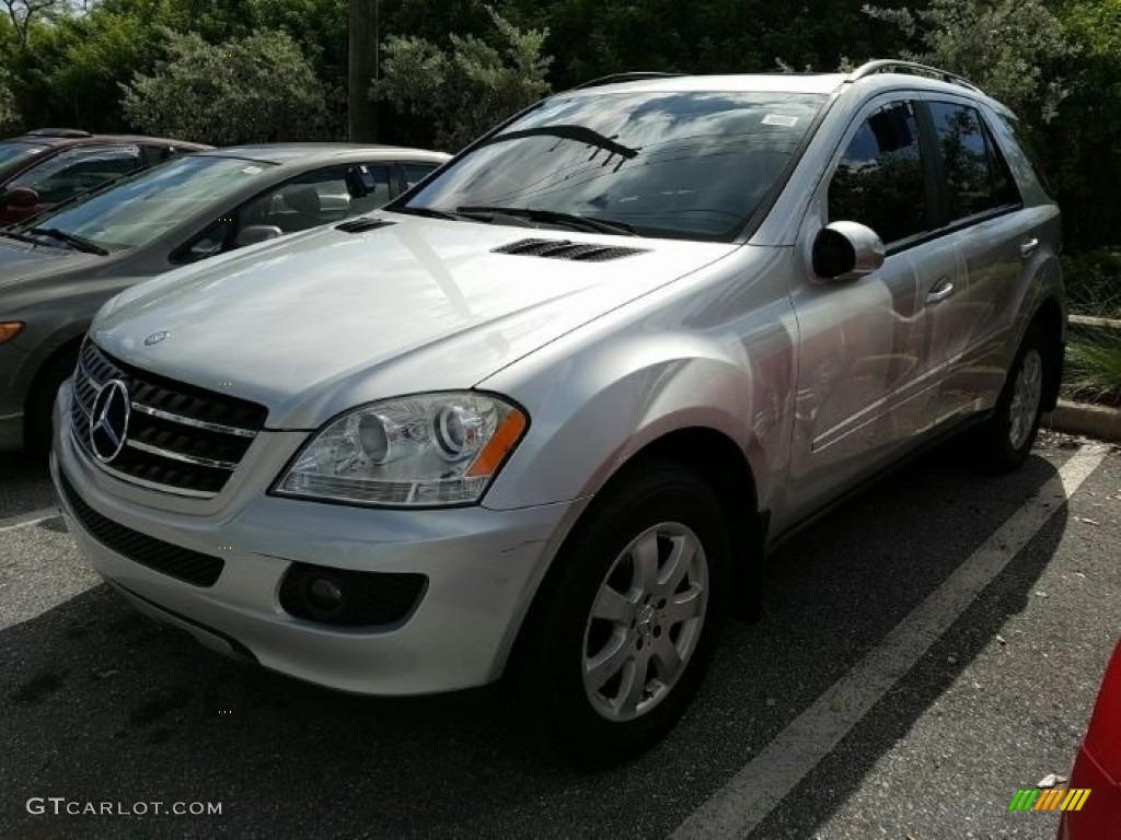 2007 ML 320 CDI 4Matic - Iridium Silver Metallic / Black photo #1