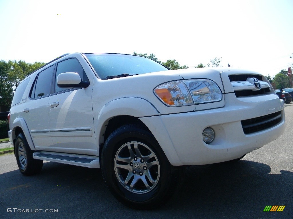 2006 Sequoia Limited - Natural White / Taupe photo #2