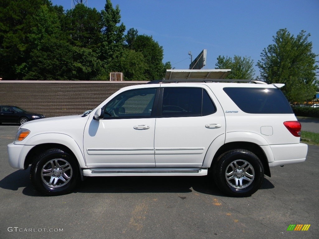 2006 Sequoia Limited - Natural White / Taupe photo #7