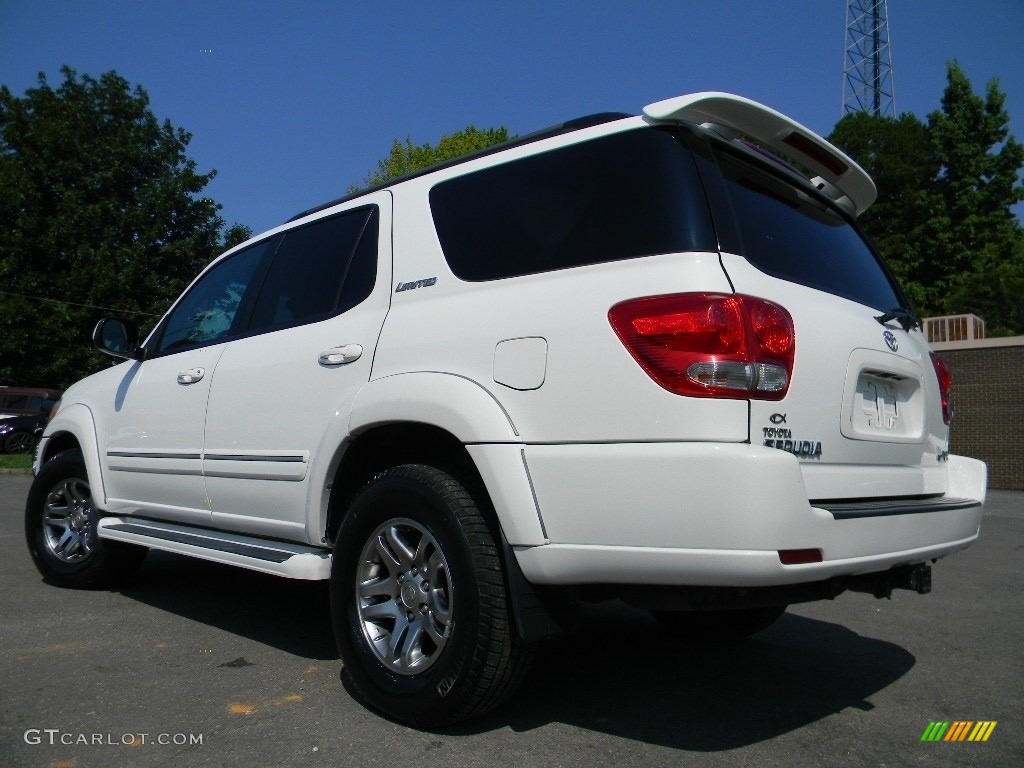 2006 Sequoia Limited - Natural White / Taupe photo #8