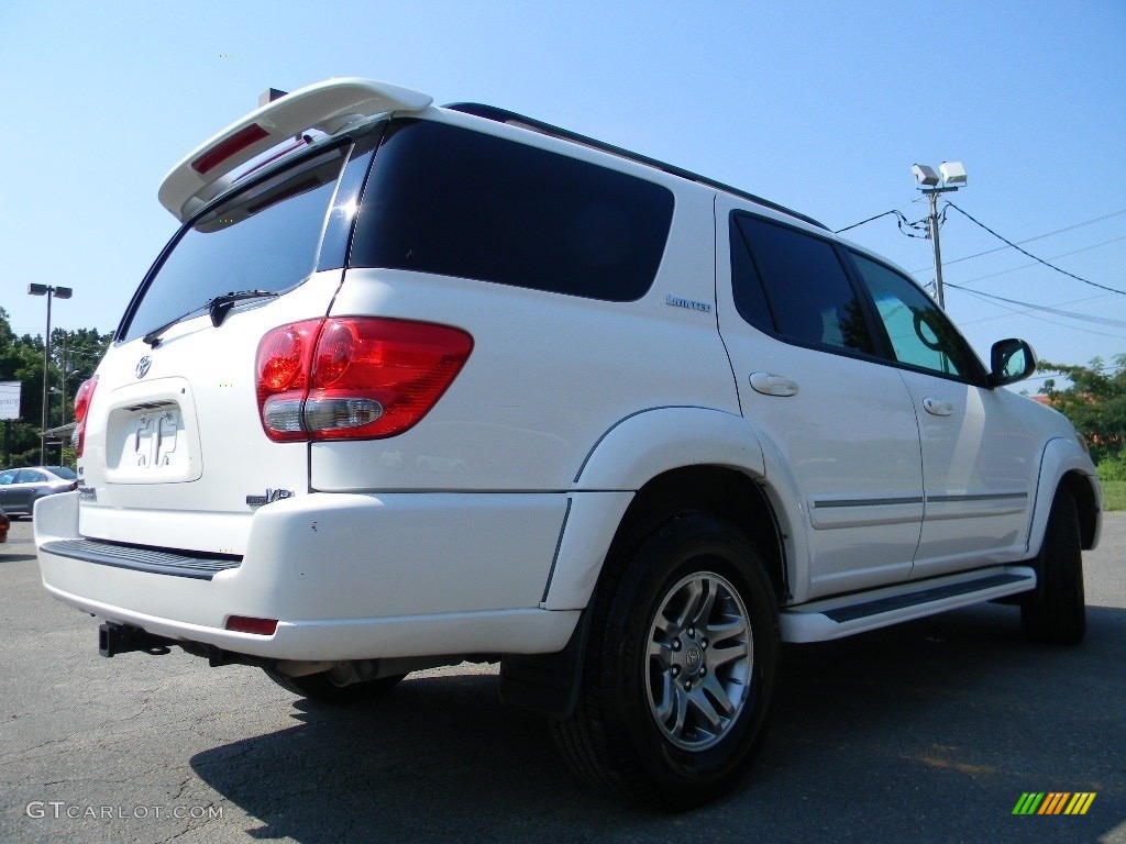 2006 Sequoia Limited - Natural White / Taupe photo #10