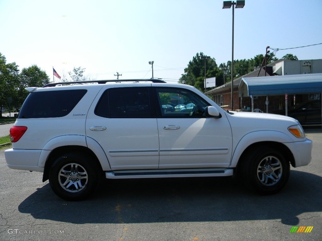 2006 Sequoia Limited - Natural White / Taupe photo #11