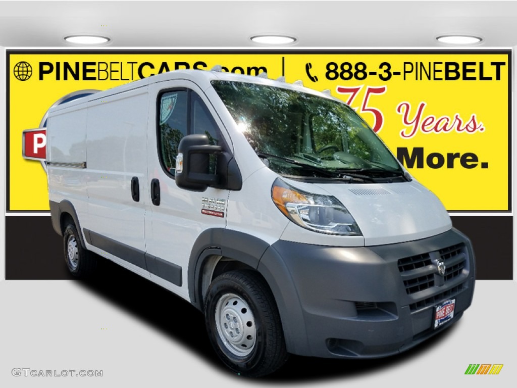 2017 ProMaster 1500 Low Roof Cargo Van - Bright White / Gray photo #1