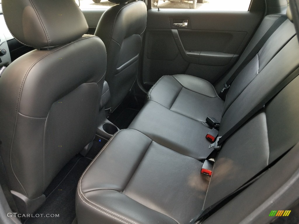 2010 Focus SEL Sedan - Ebony Black / Charcoal Black photo #15