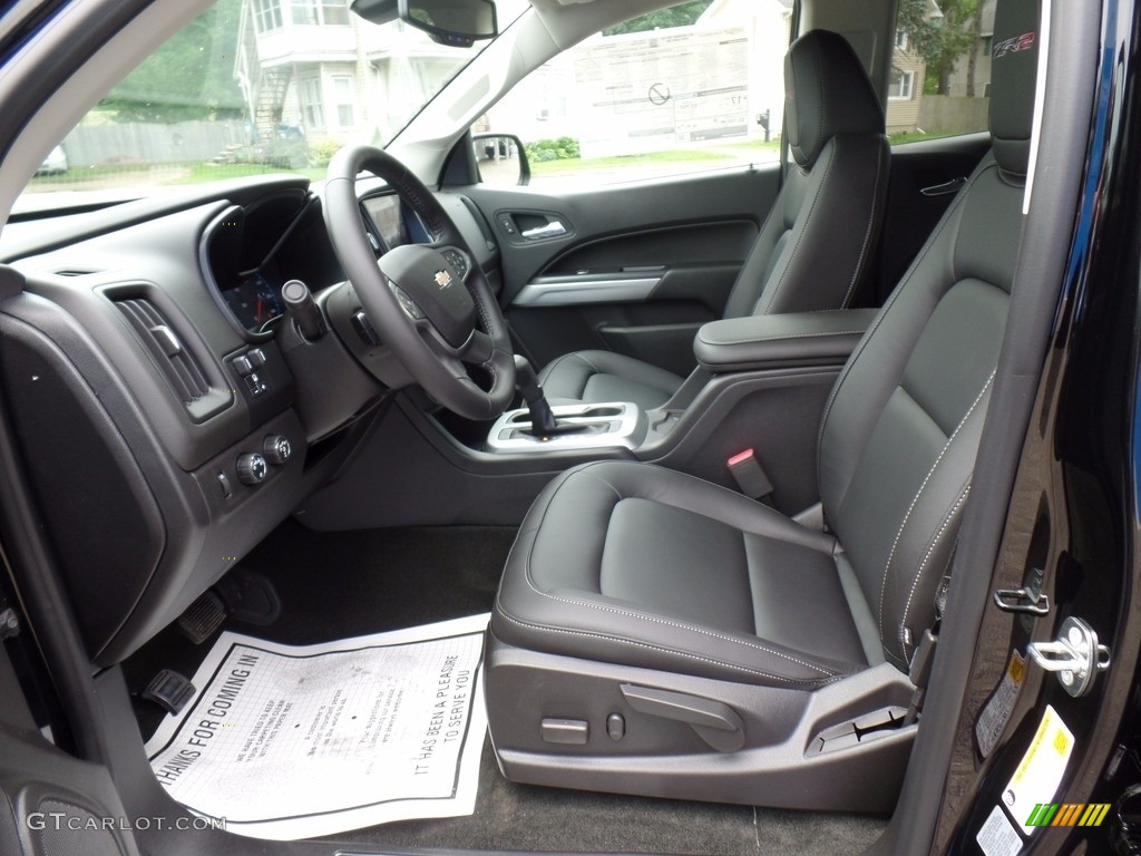 Jet Black Interior 2017 Chevrolet Colorado ZR2 Crew Cab 4x4 Photo #121793645