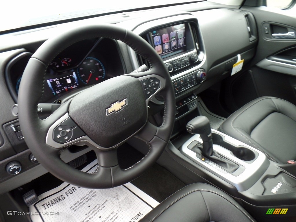 2017 Chevrolet Colorado ZR2 Crew Cab 4x4 Jet Black Dashboard Photo #121793669
