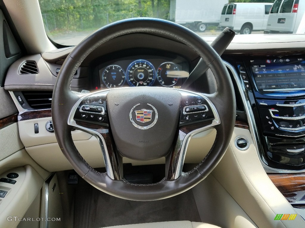 2015 Escalade Luxury 4WD - Crystal Red Tintcoat / Shale/Cocoa photo #16