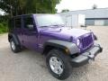 2017 Extreme Purple Jeep Wrangler Unlimited Sport 4x4  photo #7