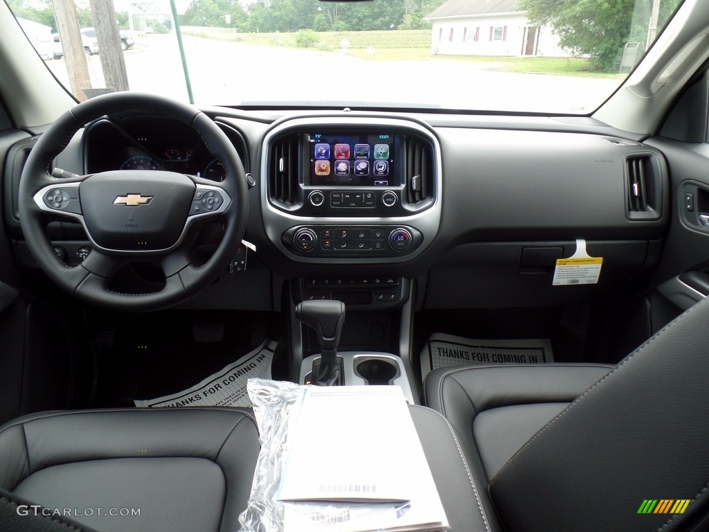 2017 Chevrolet Colorado ZR2 Crew Cab 4x4 Jet Black Dashboard Photo #121794256