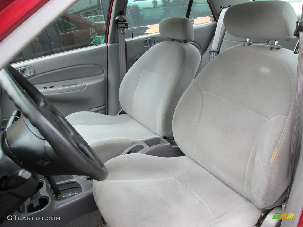 2002 Escort SE Sedan - Bright Red / Medium Graphite photo #12
