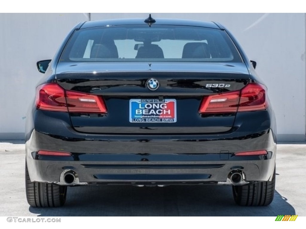 2018 5 Series 530e iPerfomance Sedan - Jet Black / Black photo #4