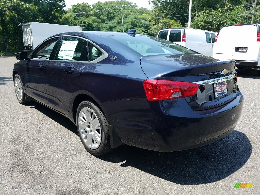 2018 Impala LS - Blue Velvet Metallic / Jet Black/Dark Titanium photo #4