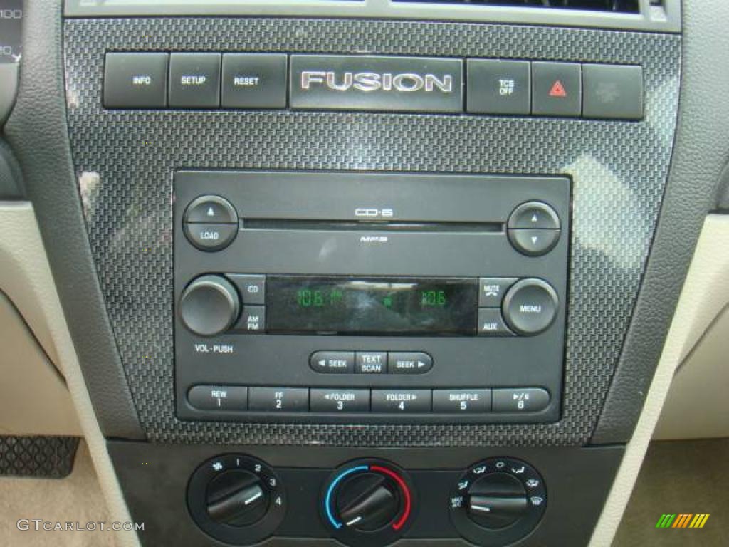 2007 Fusion SE V6 - Tungsten Grey Metallic / Camel photo #11