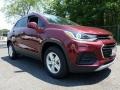 2017 Crimson Metallic Chevrolet Trax LT AWD  photo #1