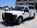 2008 Oxford White Ford F350 Super Duty XL Regular Cab Chassis Commercial  photo #7