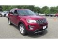 2017 Ruby Red Ford Explorer XLT 4WD  photo #1