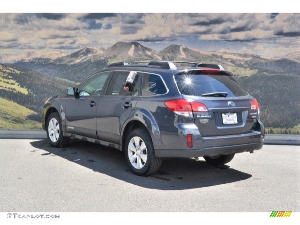 2011 Outback 3.6R Limited Wagon - Graphite Gray Metallic / Off Black photo #8