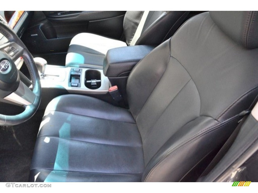 2011 Outback 3.6R Limited Wagon - Graphite Gray Metallic / Off Black photo #11