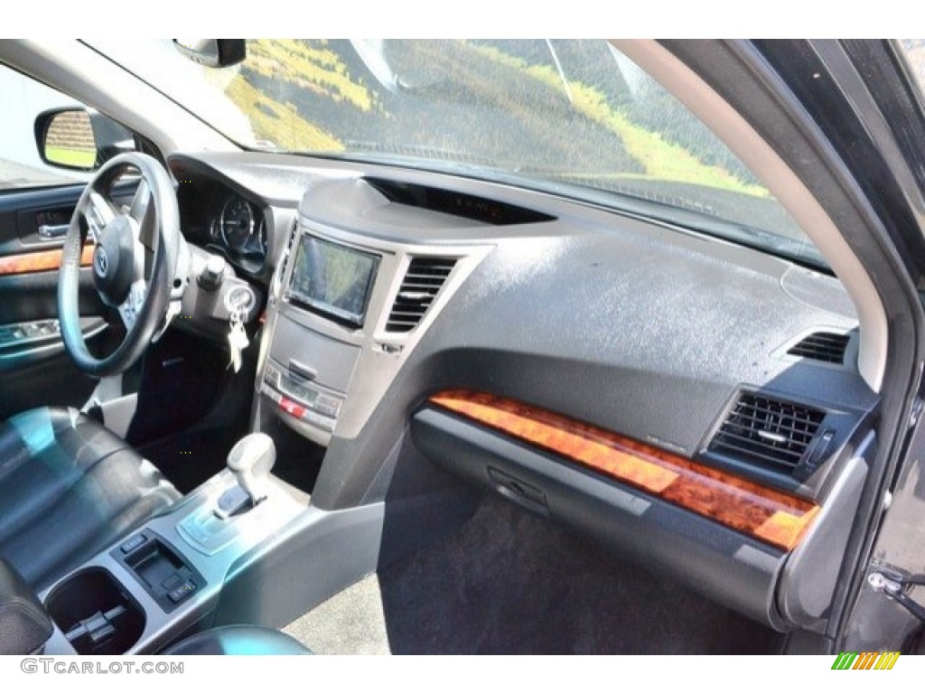 2011 Outback 3.6R Limited Wagon - Graphite Gray Metallic / Off Black photo #16