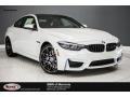 Mineral White Metallic 2018 BMW M4 Coupe