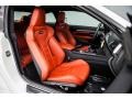 Sakhir Orange/Black Interior Photo for 2018 BMW M4 #121797300