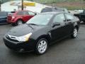 2008 Black Ford Focus SES Coupe  photo #7