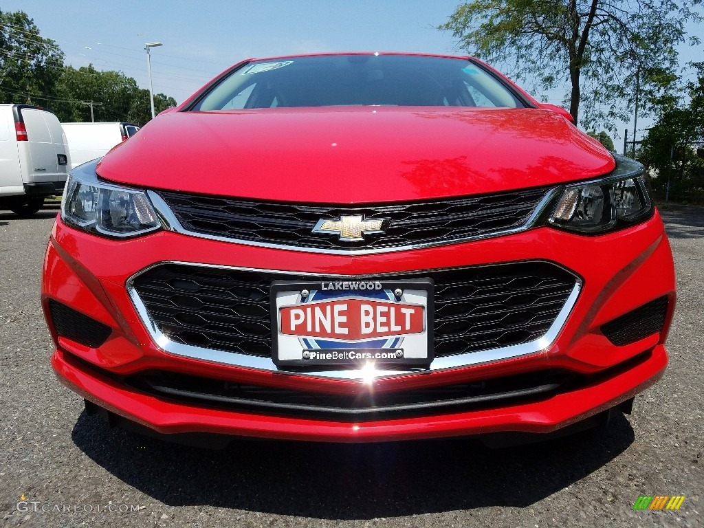 2017 Cruze LS - Red Hot / Jet Black photo #2