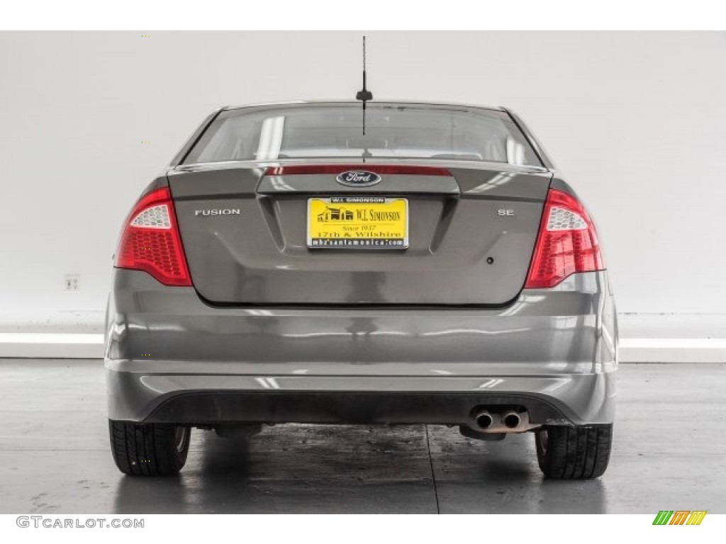 2012 Fusion SE - Sterling Grey Metallic / Charcoal Black photo #3