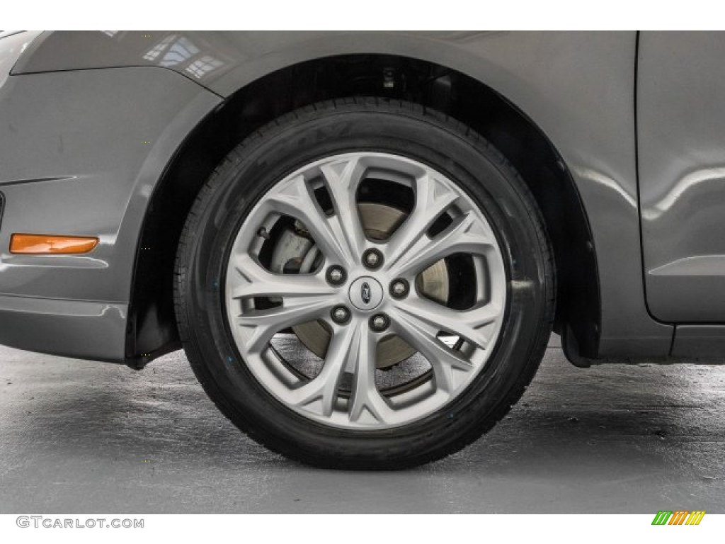 2012 Fusion SE - Sterling Grey Metallic / Charcoal Black photo #8