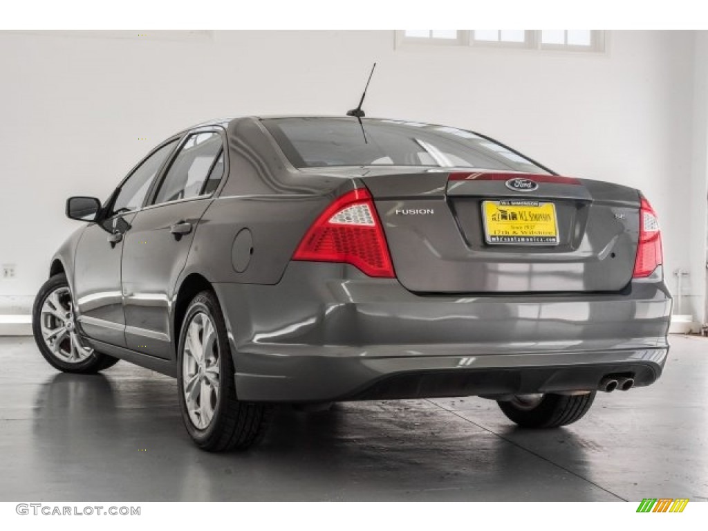 2012 Fusion SE - Sterling Grey Metallic / Charcoal Black photo #10