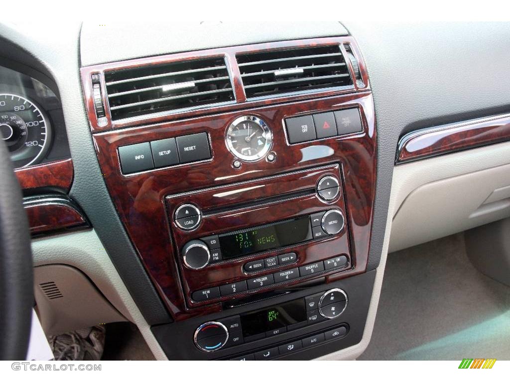 2008 Fusion SEL V6 AWD - Moss Green Metallic / Camel photo #4