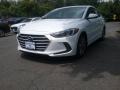 Quartz White Pearl 2018 Hyundai Elantra Limited