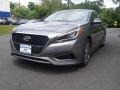 Pewter Gray Metallic 2017 Hyundai Sonata Limited Hybrid