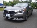 2017 Pewter Gray Metallic Hyundai Sonata Limited Hybrid #121801974