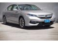 2017 Lunar Silver Metallic Honda Accord Hybrid EX-L Sedan  photo #1