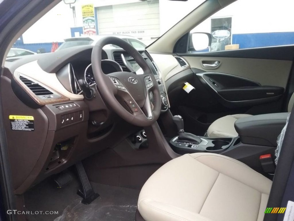 Beige Interior 2018 Hyundai Santa Fe Sport 2.0T AWD Photo #121803246