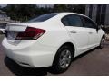 Taffeta White - Civic LX Sedan Photo No. 4