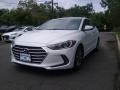 Quartz White Pearl 2018 Hyundai Elantra Limited