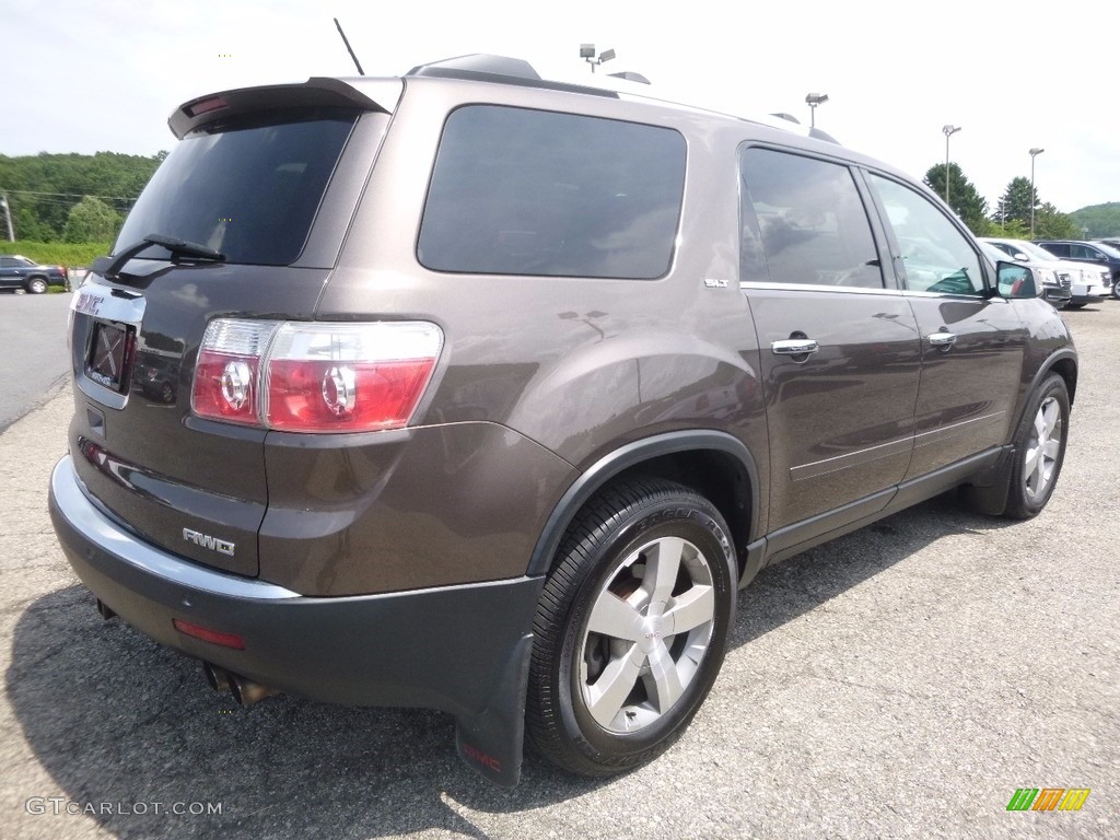 2012 Acadia SLT AWD - Medium Brown Metallic / Ebony photo #8