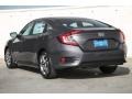 2017 Modern Steel Metallic Honda Civic LX Sedan  photo #2