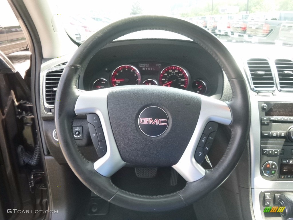 2012 Acadia SLT AWD - Medium Brown Metallic / Ebony photo #24
