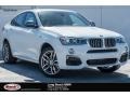 2018 Alpine White BMW X4 M40i  photo #1