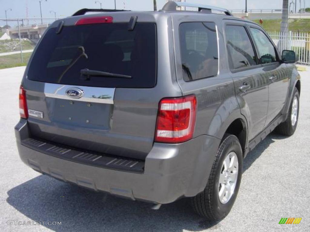 2009 Escape Limited V6 - Sterling Grey Metallic / Charcoal photo #6